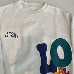 Local optimistic madhappy sweatshirt. Limited edition